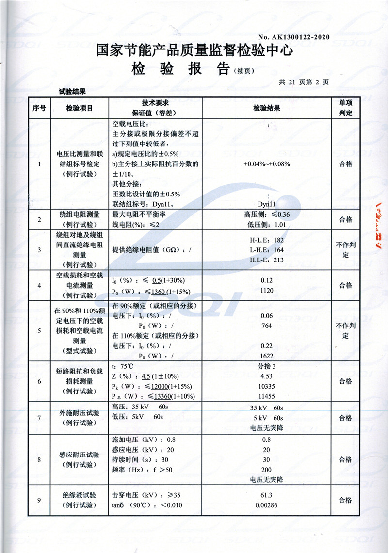 高低压试验报告-S11-1250垣曲垣曲垣曲油浸式变压器-2.jpg